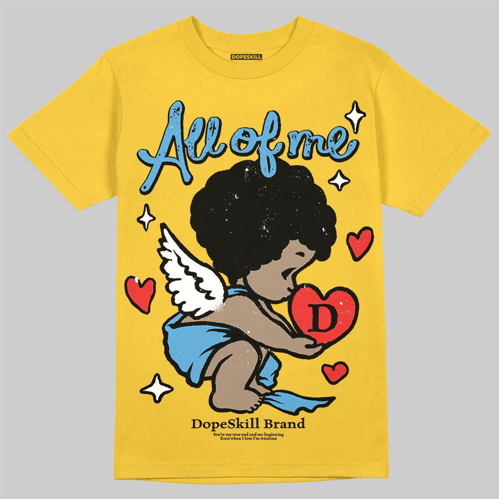 Yellow Sneakers DopeSkill T-Shirt All Of Me Graphic Streetwear - Gold