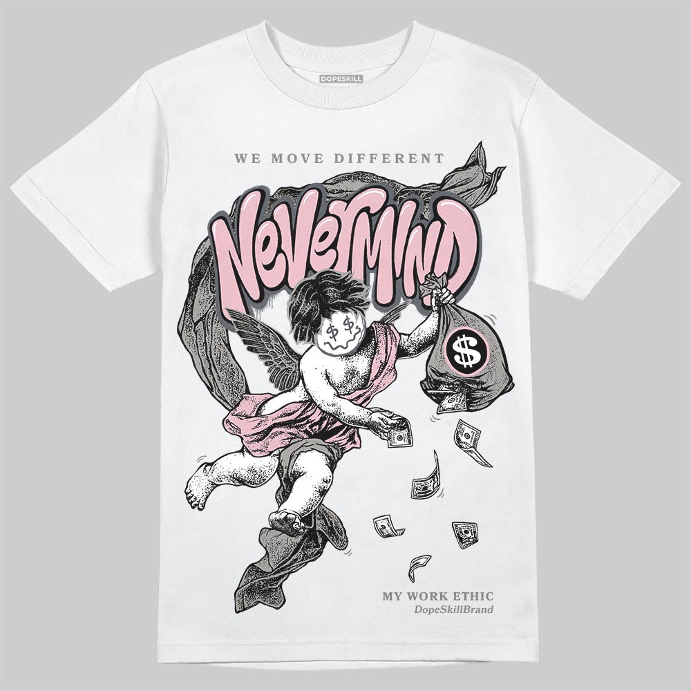 Air Max 95 OG “Pink Foam” DopeSkill T-Shirt Nevermind Graphic Streetwear - White