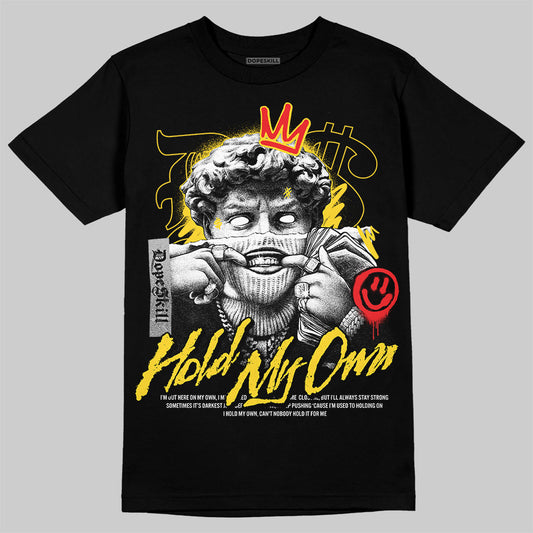 Jordan 4 Thunder DopeSkill T-Shirt In My Way Graphic Streetwear - Black