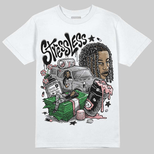 Harris Tweed x Wmns Dunk Low 'Black Phantom' DopeSkill T-Shirt Stressless Graphic Streetwear - White