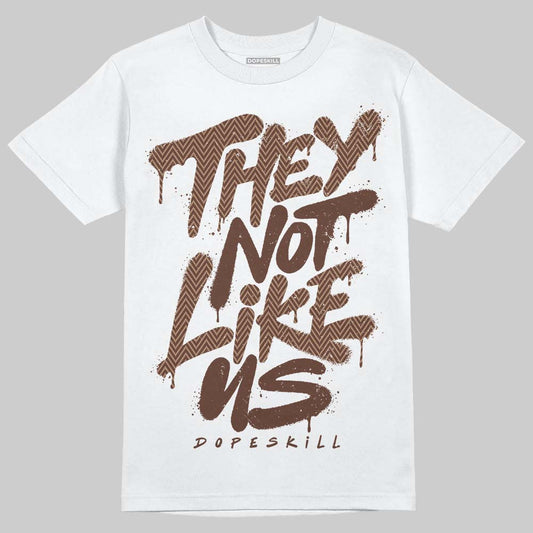 Harris Tweed x Wmns Dunk Low 'Sesame' DopeSkill T-Shirt They Not Like Us Graphic Streetwear - White