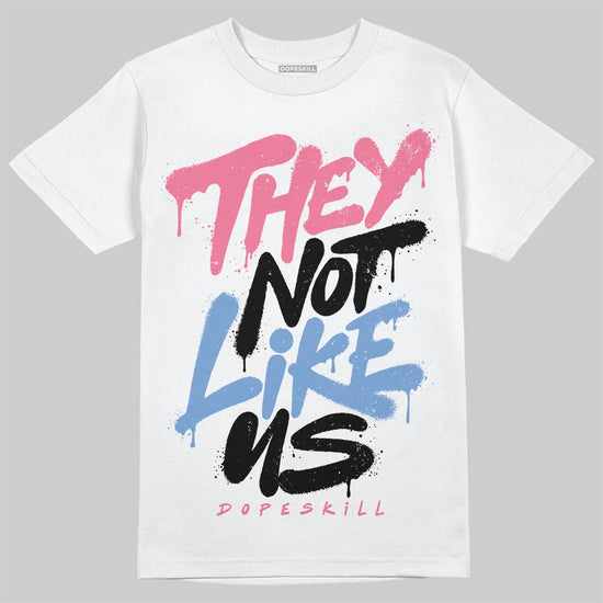 Jordan 1 High OG "Self-Expression" DopeSkill T-Shirt They Not Like Us Graphic Streetwear - White
