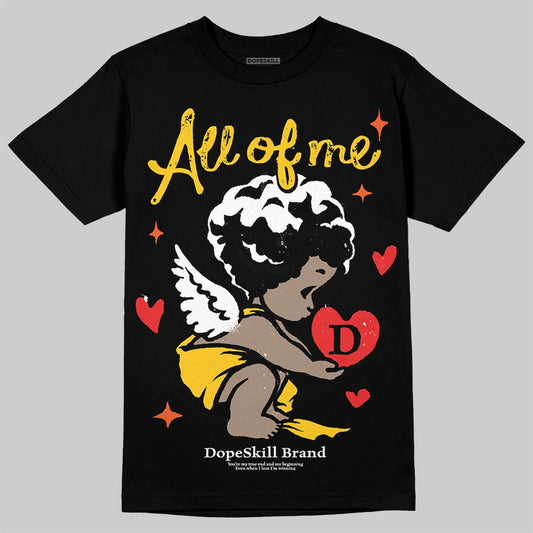 Yellow Sneakers DopeSkill T-Shirt All Of Me Graphic Streetwear - Black