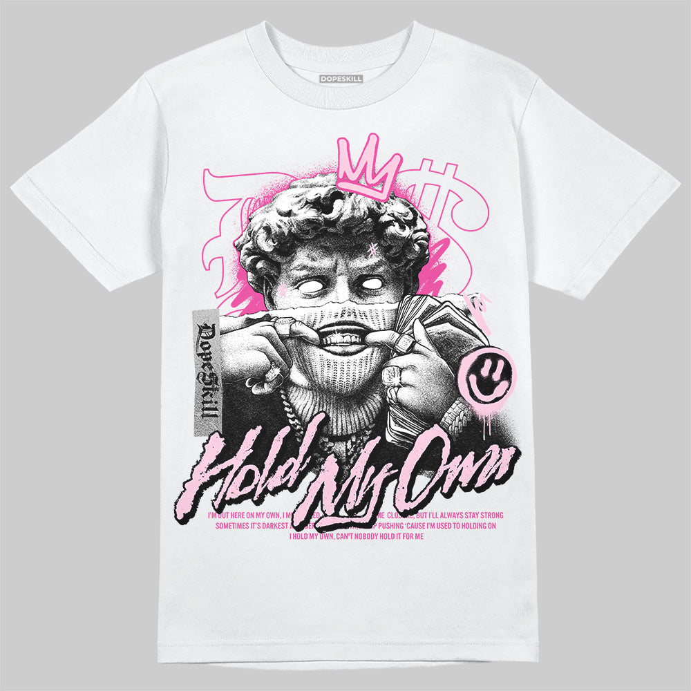 Dunk Low GS 'Triple Pink' DopeSkill T-Shirt In My Way Graphic Streetwear - WHite