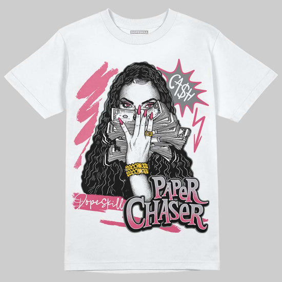 Balenciaga Runner White Fluo Pink DopeSkill T-Shirt NPC Graphic Streetwear - White