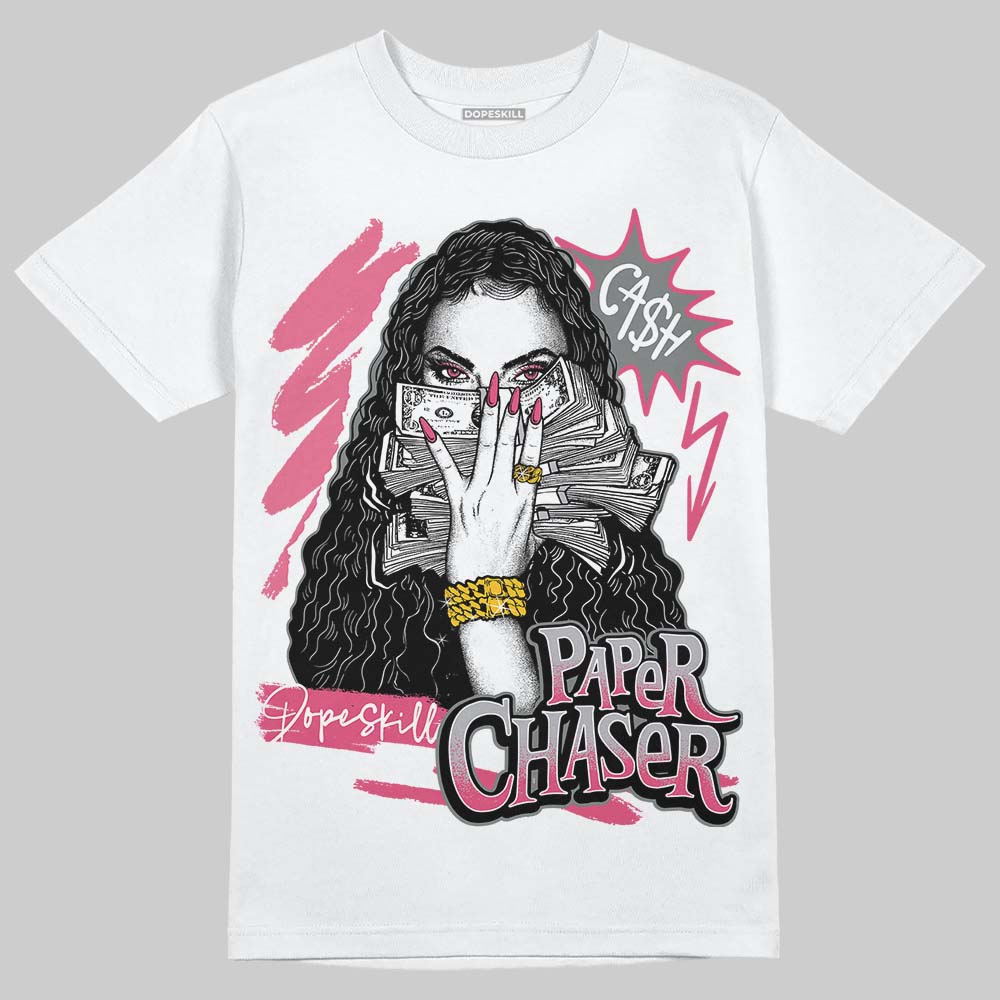 Balenciaga Runner White Fluo Pink DopeSkill T-Shirt NPC Graphic Streetwear - White