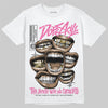 Asics Gel-Kayano 14 ‘Cream Sweet Pink’ DopeSkill T-Shirt The Mouth With No Droughts Graphic Streetwear - WHite