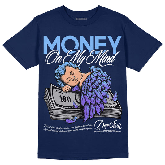 Jordan 5 Midnight Navy DopeSkill Navy T-Shirt MOMM Graphic Streetwear
