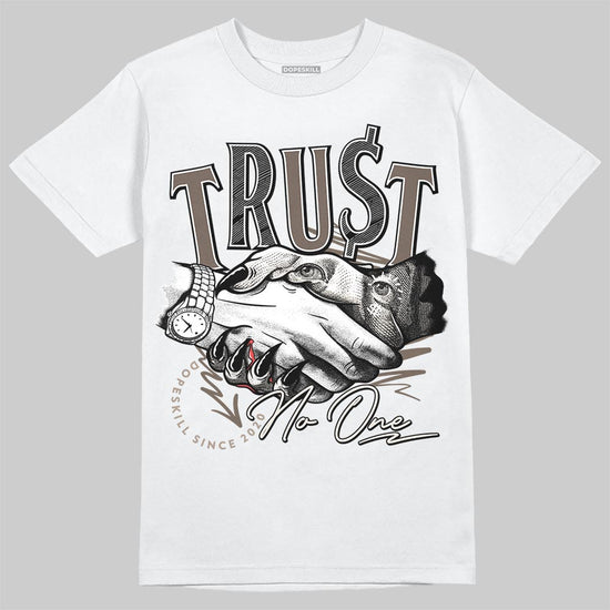 New Balance 204L Mushroom DopeSkill T-Shirt Trust No One Graphic Streetwear - White