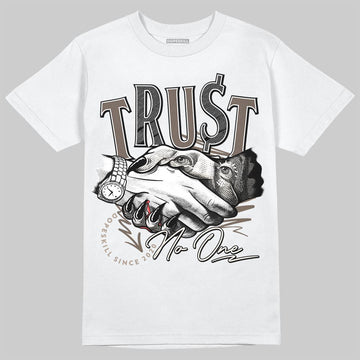 New Balance 204L Mushroom DopeSkill T-Shirt Trust No One Graphic Streetwear - White