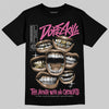 Asics Gel-Kayano 14 ‘Cream Sweet Pink’ DopeSkill T-Shirt The Mouth With No Droughts Graphic Streetwear - Black