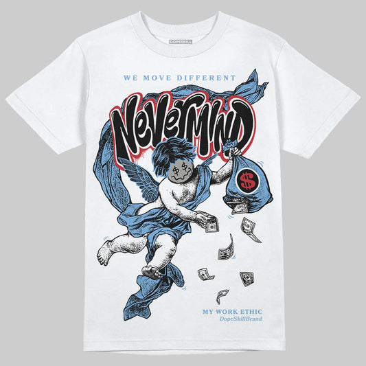 Jordan 12 Retro 'Melo' DopeSkill T-Shirt Nevermind Graphic Streetwear - White