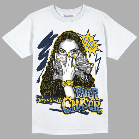Dunk Low Vintage “Michigan” DopeSkill T-Shirt NPC Graphic Streetwear - White