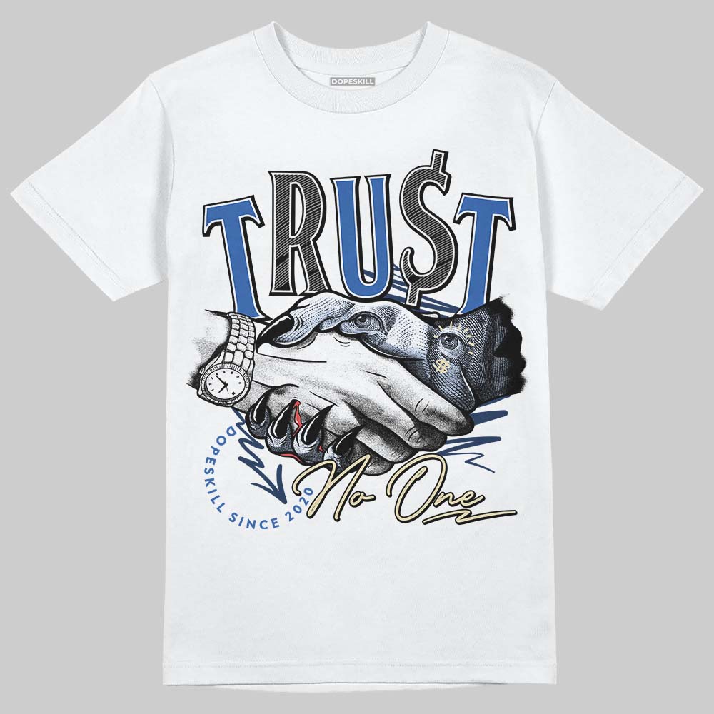 ASICS Gel-Nimbus 10.1 Invincible HTTP 404 Blue DopeSkill T-Shirt Trust No One Graphic Streetwear - White
