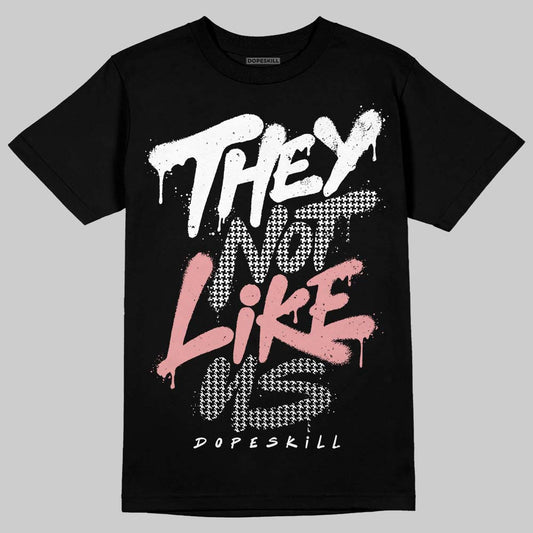 Harris Tweed x Wmns Dunk Low 'Black Phantom' DopeSkill T-Shirt They Not Like Us Graphic Streetwear - Black