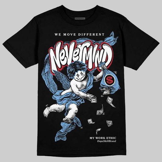 Jordan 12 Retro 'Melo' DopeSkill T-Shirt Nevermind Graphic Streetwear - Black