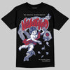 Jordan 1 High OG Rare Air "Deep Royal Blue" DopeSkill T-Shirt Nevermind Graphic Streetwear - Black