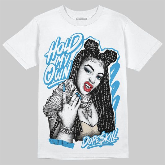 Jordan 1 High OG “UNC” Reimagined DopeSkill T-Shirt New H.M.O Graphic Streetwear - White