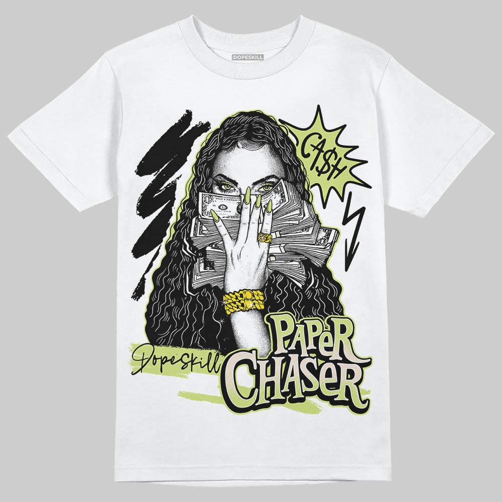 Jordan 5 “Luminous Green” DopeSkill T-Shirt NPC Graphic Streetwear - White