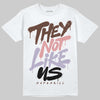 Harris Tweed x Dunk Low Denim Turquoise and Baroque Brown DopeSkill T-Shirt They Not Like Us Graphic Streetwear - White