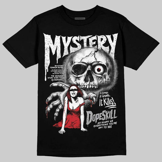 Jordan 4 OG “White Cement” DopeSkill T-Shirt Mystery Ghostly Grasp Graphic Streetwear - Black