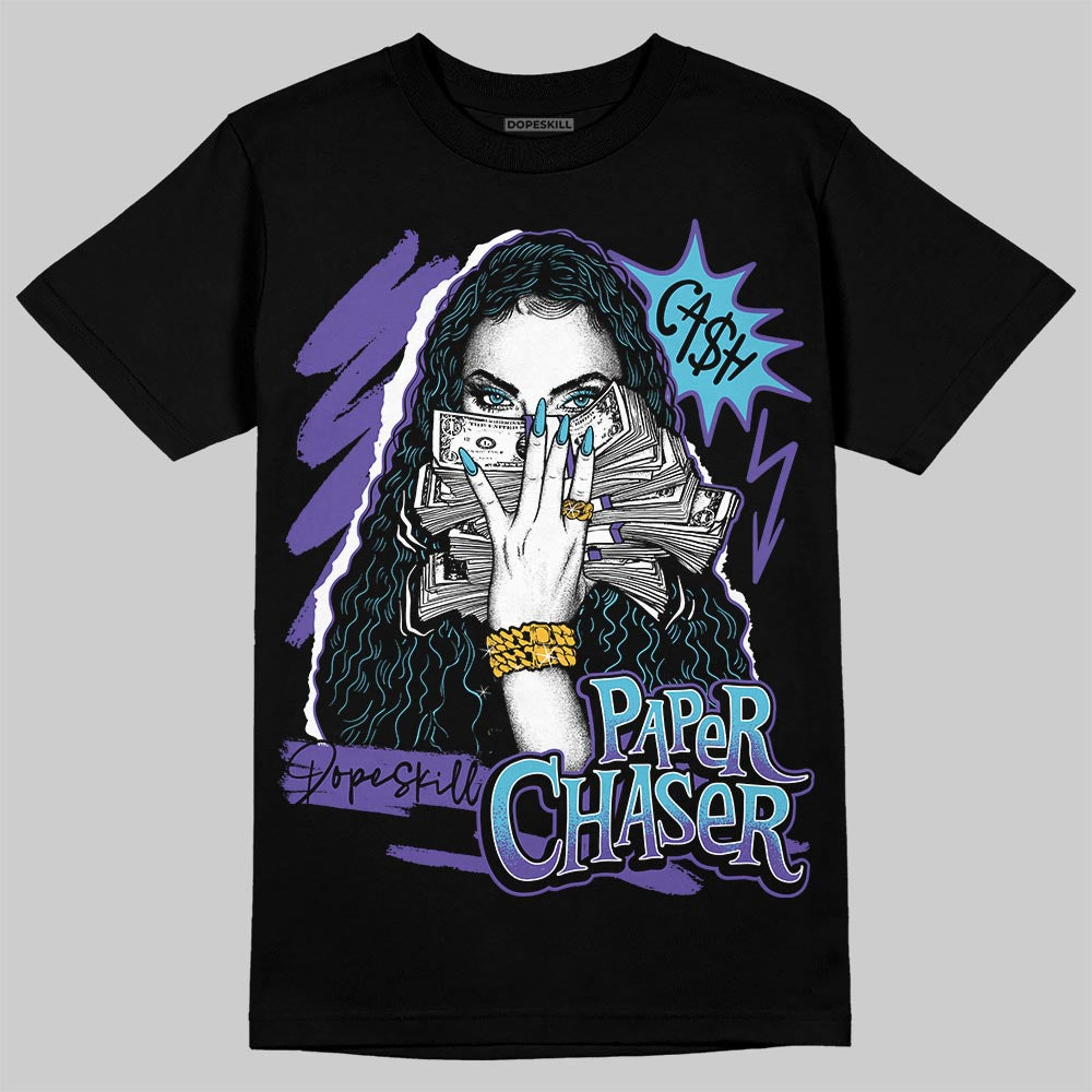 Jordan 8 Retro 'Aqua' 2025 DopeSkill T-Shirt NPC Graphic Streetwear - Black