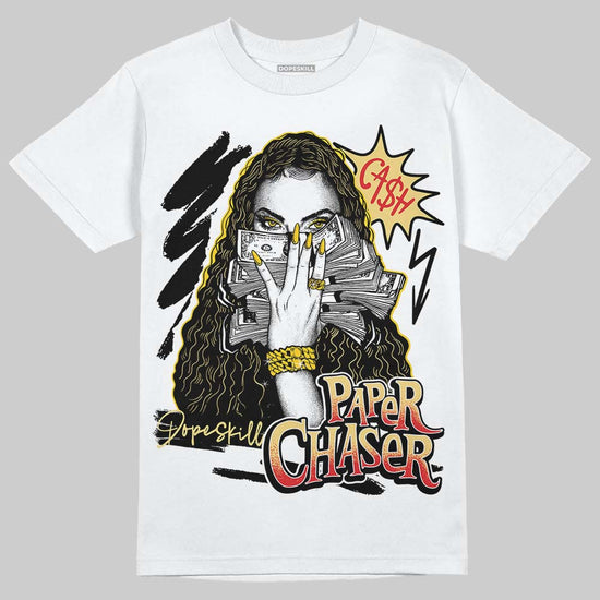 Quai 54 x Air Jordan 1 Retro Low OG Tour Yellow Black DopeSkill T-Shirt NPC Graphic Streetwear - Black