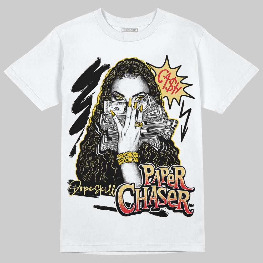 Quai 54 x Air Jordan 1 Retro Low OG Tour Yellow Black DopeSkill T-Shirt NPC Graphic Streetwear - Black