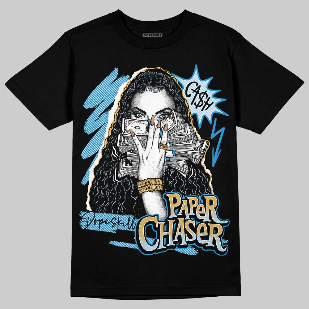 Jordan 4 Denim “Worn Blue” DopeSkill T-Shirt NPC Graphic Streetwear - Black