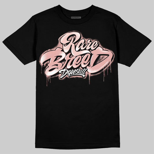 Lanvin Leather Curb Glitter Pale Pink DopeSkill T-Shirt Rare Breed Type Graphic Streetwear - Black