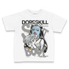 Jordan 4 Retro GS “Blue Chill” DopeSkill Toddler Kids T-shirt Stay It Busy Graphic Streetwear - White
