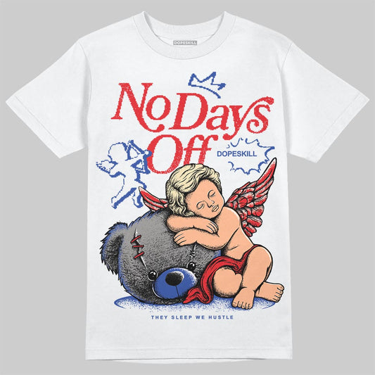 Jordan 3 “Seoul 2.0” DopeSkill T-Shirt New No Days Off Graphic Streetwear - White