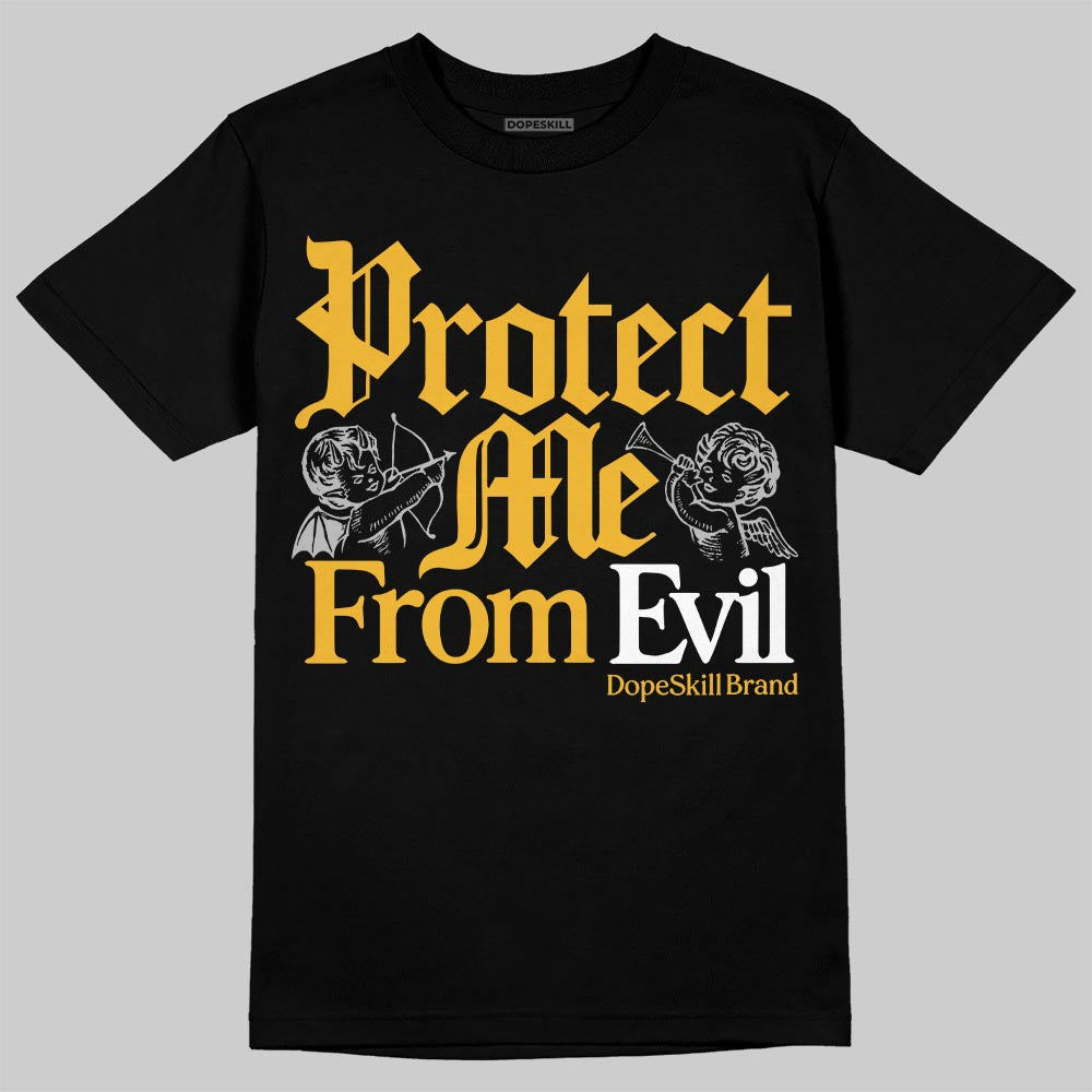 Jordan 5 'Tokyo' DopeSkill T-Shirt Protect Me From Evil Graphic Streetwear - Black