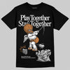Jordan 14 Golf "US Open" DopeSkill T-Shirt Play together, Stay together Graphic Streetwear - black