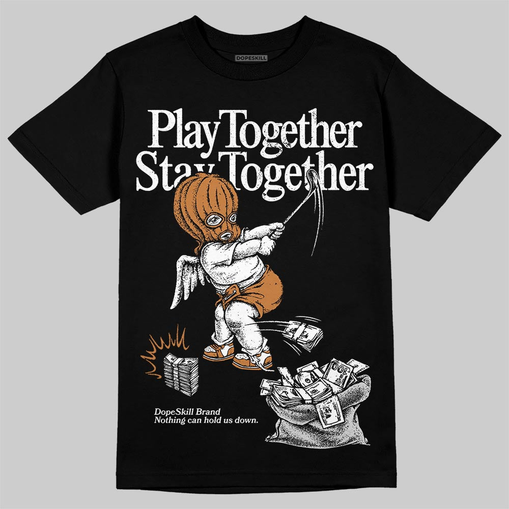Jordan 14 Golf "US Open" DopeSkill T-Shirt Play together, Stay together Graphic Streetwear - black