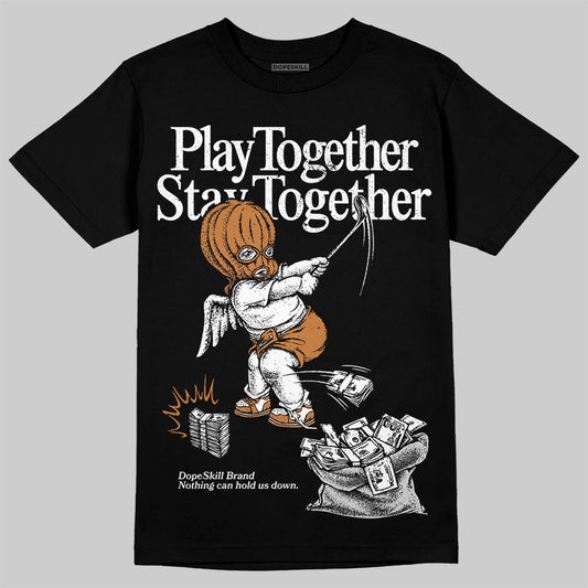 Jordan 14 Golf "US Open" DopeSkill T-Shirt Play together, Stay together Graphic Streetwear - black
