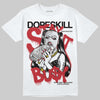 Jordan 1 Low OG "Chicago" DopeSkill T-Shirt Stay It Busy Graphic Streetwear - White