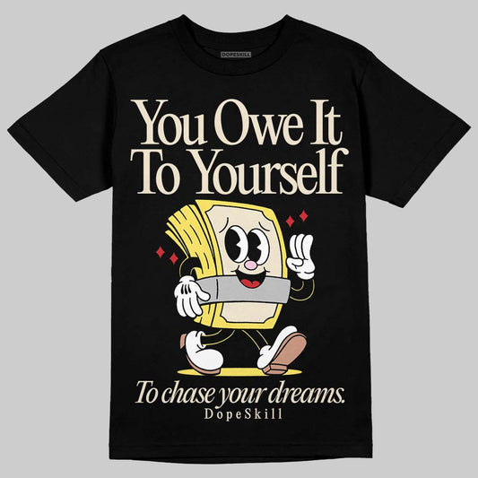 ASICS Gel-Nimbus 10.1 'Banana Split' DopeSkill T-Shirt Owe It To Yourself Graphic Streetwear - Black