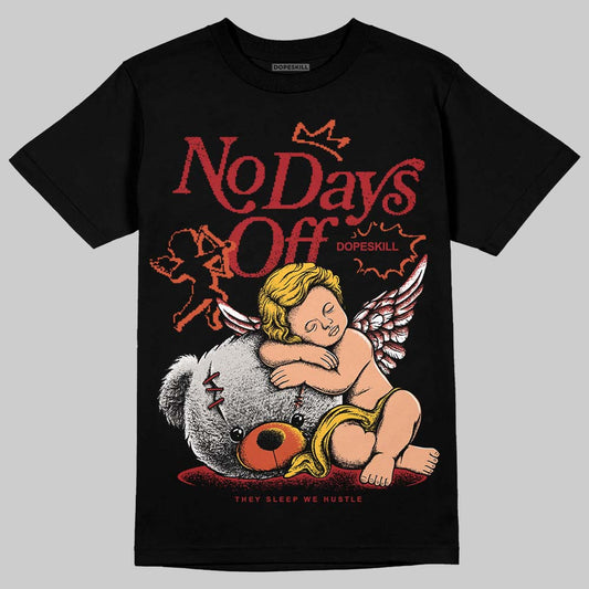 Nigel Sylvester x Air Jordan 4 ‘Brick by Brick’ DopeSkill T-Shirt New No Days Off Graphic Streetwear - Black