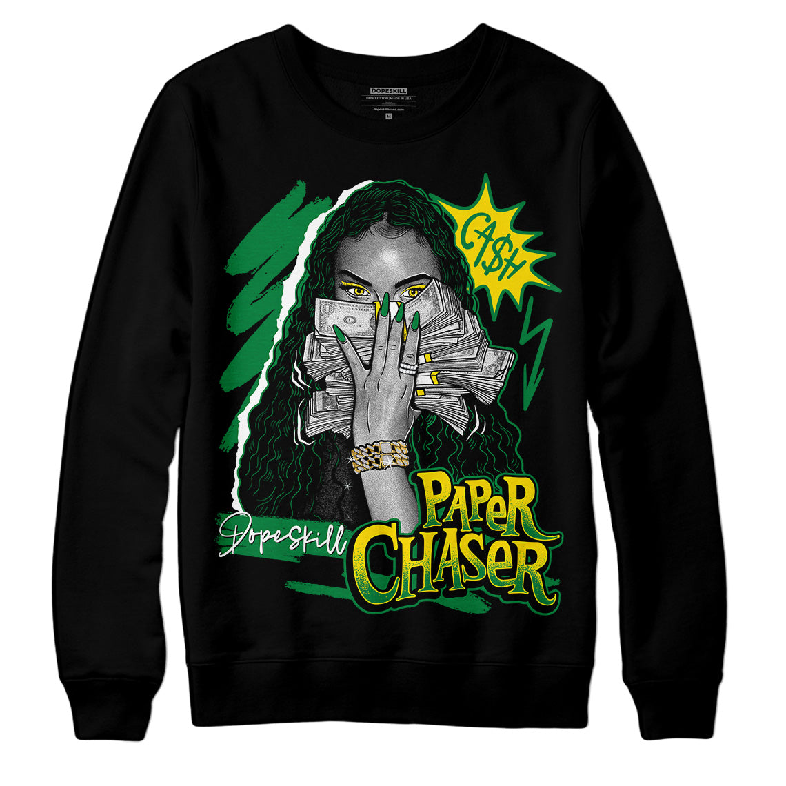 Dunk Low Reverse Brazil DopeSkill Sweatshirt NPC Graphic Streetwear - Black