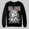 Harris Tweed x Wmns Dunk Low 'Black Phantom' DopeSkill Sweatshirt Real Lover Graphic Streetwear - Black