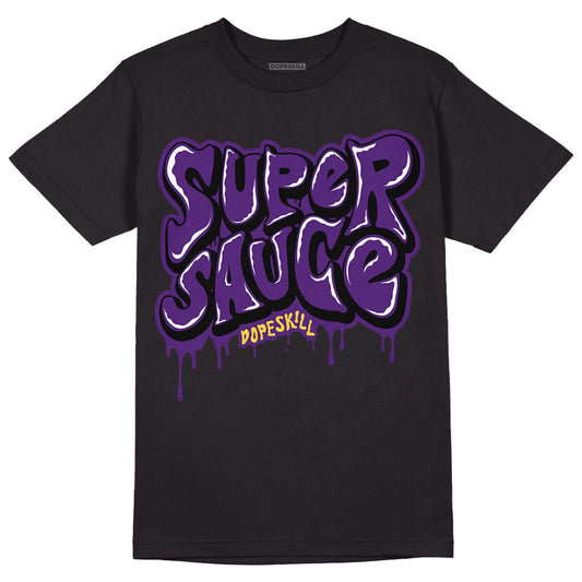 Jordan 12 “Field Purple” DopeSkill T-Shirt Super Sauce Graphic Streetwear - Black