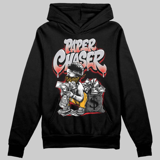 Grey Sneakers DopeSkill Hoodie Sweatshirt Paper Chaser Boy Graphic Streetwear - Black