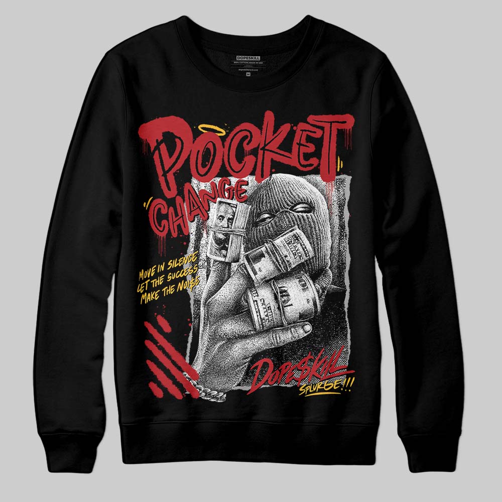 Jordan 14 Golf “Last Shot” DopeSkill Sweatshirt Pocket Change Graphic Streetwear - Black