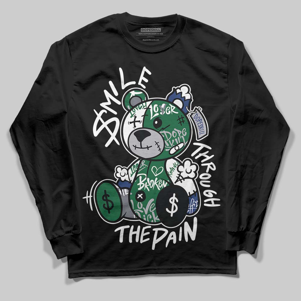 Asics GT-2160 ‘Shamrock Green’ DopeSkill Long Sleeve T-Shirt Smile Through The Pain Graphic Streetwear - black