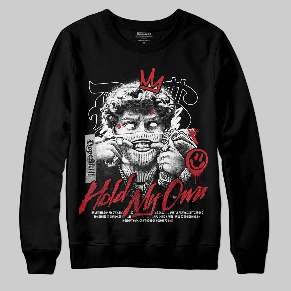 Jordan 1 High OG “Ruby” DopeSkill Sweatshirt In My Way Graphic Streetwear - Black