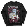Jordan 5 Retro Burgundy (2023) DopeSkill Long Sleeve T-Shirt Stay It Busy Graphic Streetwear- Black