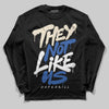 Jordan 1 Low Travis Scott x Fragment DopeSkill Long Sleeve T-Shirt They Not Like Us Graphic Streetwear - Black