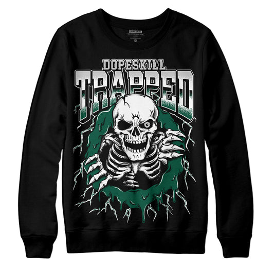 Dunk Low Lottery Pack Malachite Green DopeSkill Sweatshirt Trapped Halloween Graphic Streetwear - Black