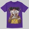 Jordan 13 Court Purple DopeSkill T-Shirt Rich Youth Graphic Streetwear - Purple